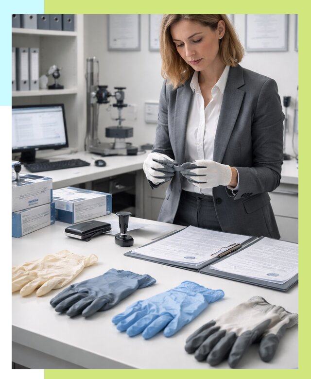 Сертификация перчаток в Обнинске от 8628 р. | Алешин-Бнн