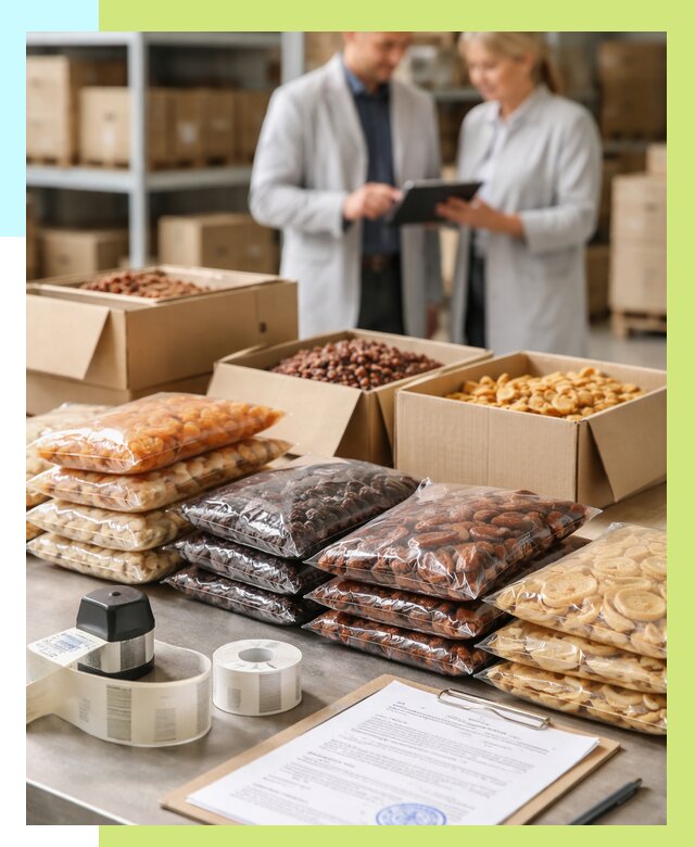 Сертификация сухофруктов в Обнинске от 12180 р. | Алешин-Бнн под ключ