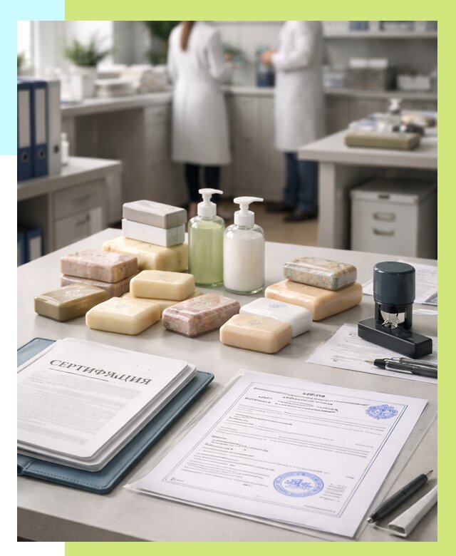 Сертификация мыла и сертификат на мыло в Обнинске от 12180 | Алешин-Бнн