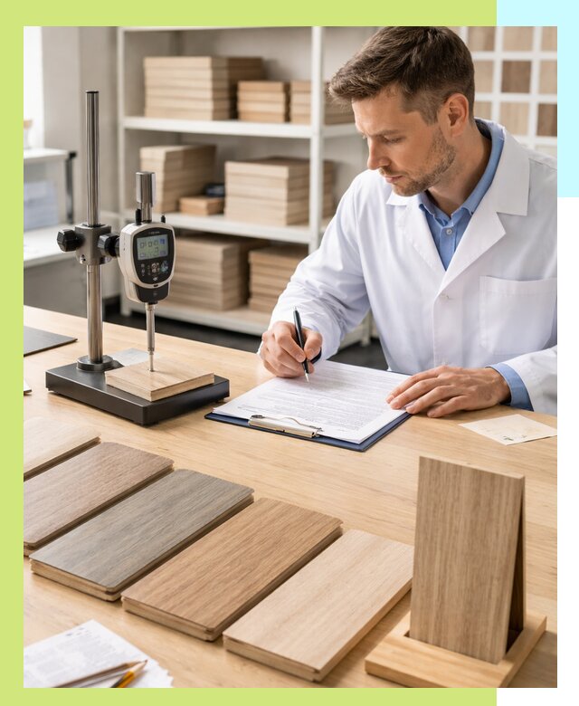 Сертификация ламината с испытаниями и оформлением документов в Обнинске