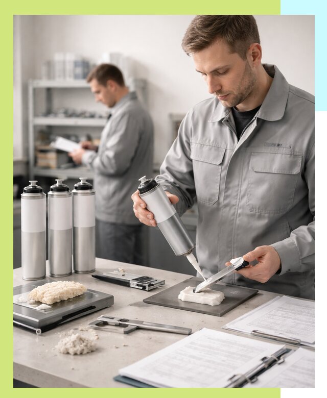 Сертификация монтажной пены и соответствие стандартам в Обнинске