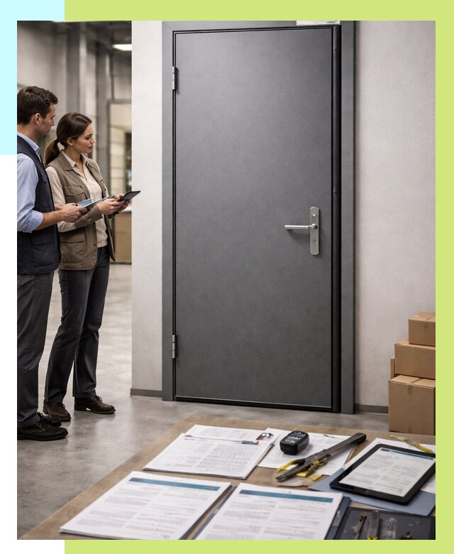 Сертификация противопожарных дверей в Обнинске от 9135 р. | Алешин-Бнн