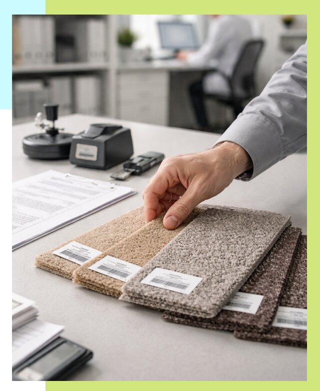 Сертификация ковролина в Обнинске от 15225 р., Алешин-Бнн