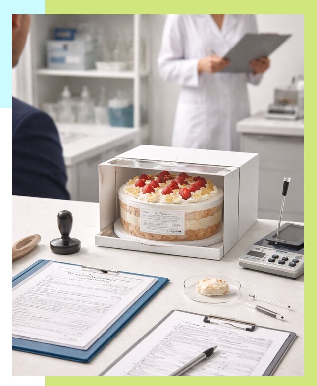 Сертификация тортов в Обнинске от 9135 р. заказать | Алешин-Бнн