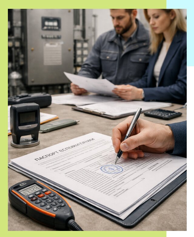 Оформление паспорта эксплуатации оборудования в Обнинске