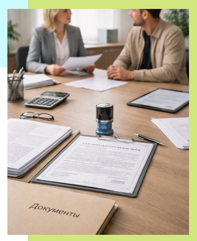 Сертификат соответствия на продукцию в Обнинске от 15225 р.|Алешин-Бнн