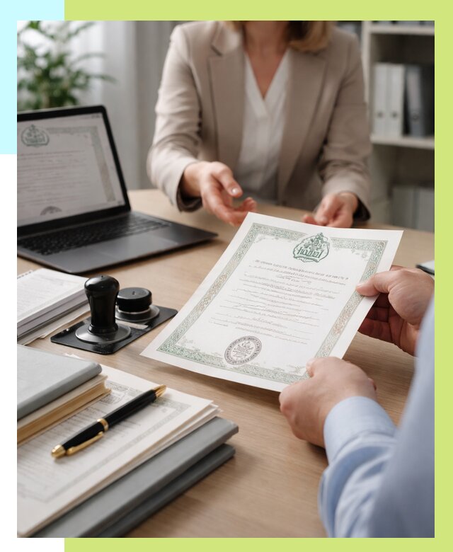 Халяль сертификат в Обнинске, получить от 15225 р. | Алешин-Бнн