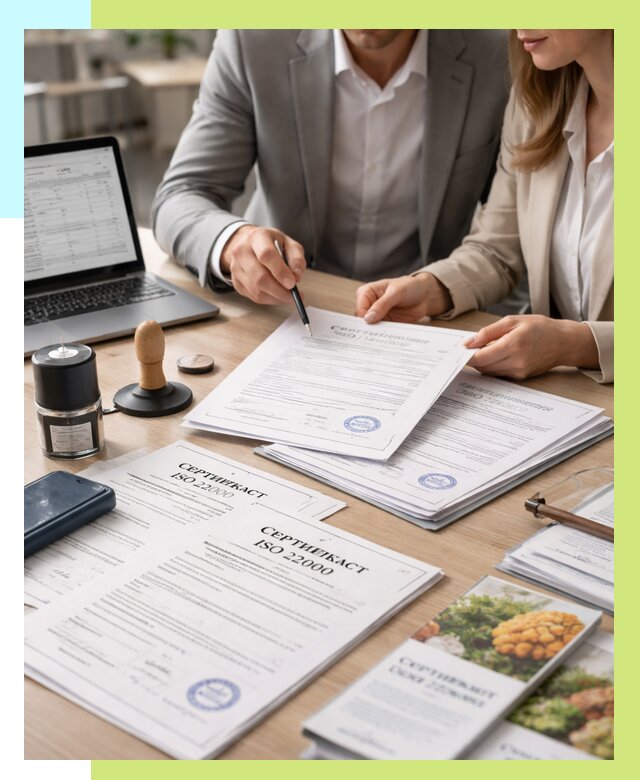 Сертификат ISO 22000 в Обнинске от 40600 р. под ключ | Алешин-Бнн
