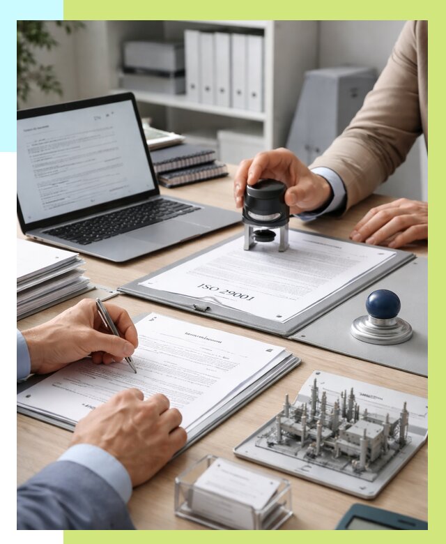 Сертификат ISO 29001 в Обнинске под ключ от 76125 р. | Алешин-Бнн