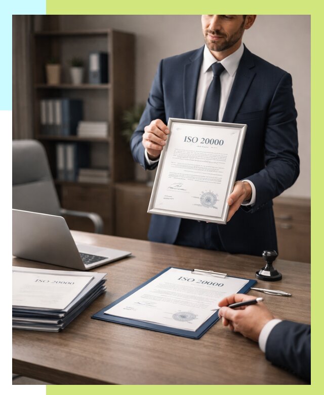 Сертификат ISO 20000 в Обнинске под ключ от 121800 р., Алешин-Бнн