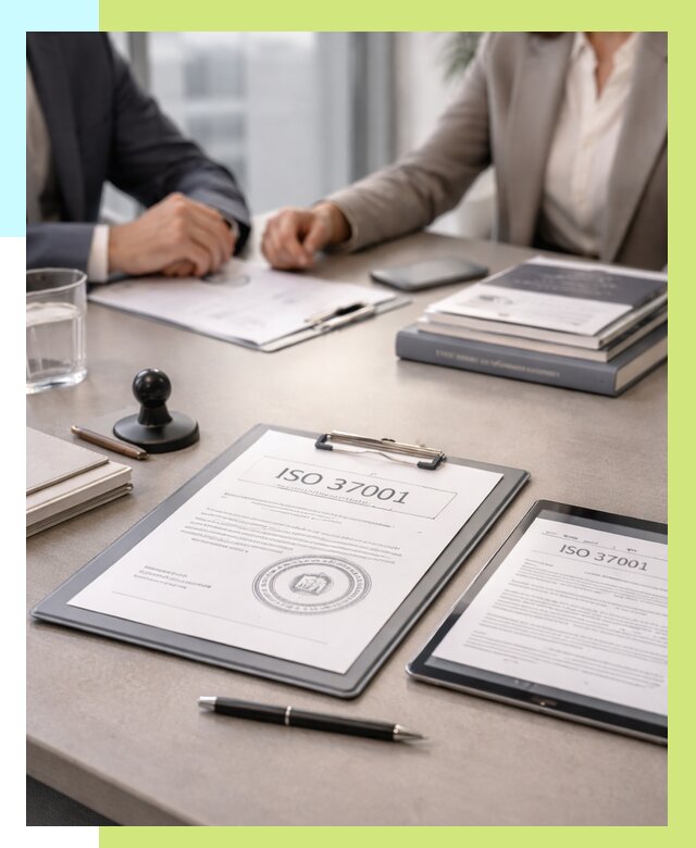 Сертификат ISO 37001 в Обнинске оформить от 121800 р. Алешин-Бнн
